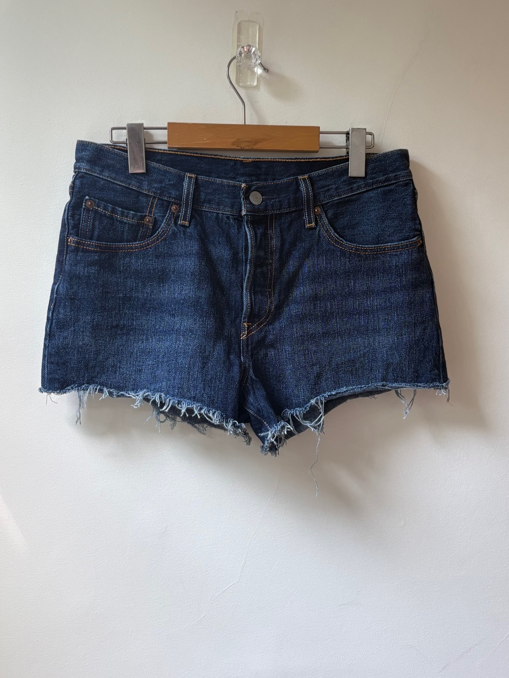 Levi's 501 Denim Shorts - Picture 4 of 14
